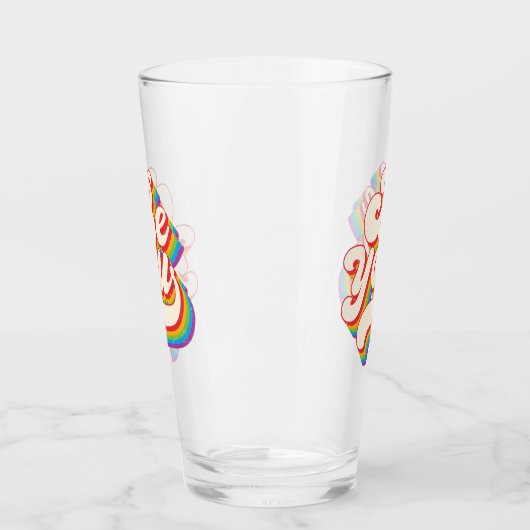 Sei du! Trinkglas Glas (Links)