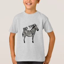 Sei du Zebra Graphic