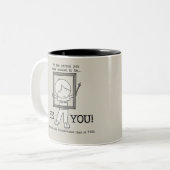 Sei du! zweifarbige tasse (Vorderseite Links)