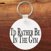Sei eher im Fitnessraum Schlüsselanhänger (Vorderseite)
