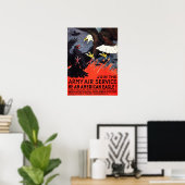 Sei ein amerikanischer Adler! Nehmen Sie am Army A Poster (Heimbüro)