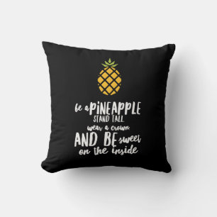 Sei ein Ananas-Baumwollkissen 16" x 16" Kissen