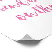 Sei ein Ananas, der mit einem inspirierend Druck a Poster (Ecke)