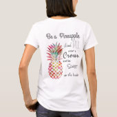 Sei ein Ananas T-Shirt (Rückseite)