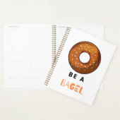 Sei ein Bagel Funny Food Pub Bagel Lover Design Planer (Anzeige)