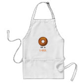 Sei ein Bagel Funny Food Pub Bagel Lover Design Schürze (Vorne)