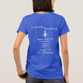 Sei ein Berean Search Scripting Apologetics T - Sh T-Shirt (Rückseite)