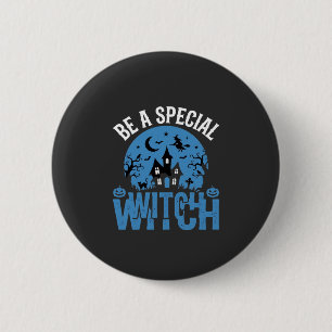 Sei ein besonderer Hexen-Halloween-Entwurf_1 Button