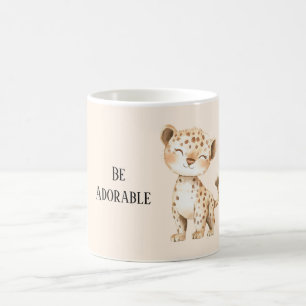 Sei ein bezaubernder Gepard Kaffeetasse