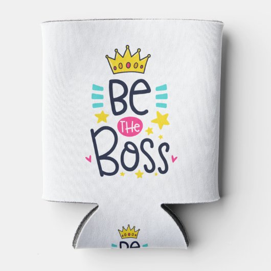 Sei ein Boss Dosenkühler (Vorderseite)
