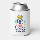 Sei ein Boss Dosenkühler (Kanne Rückseite)
