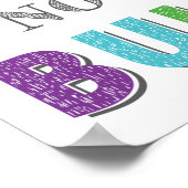 Sei ein Buddy und kein Bulle-Klassenkritiker Poster (Ecke)