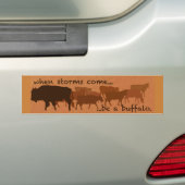Sei ein Buffalo-Autoaufkleber Autoaufkleber (Auf Auto)