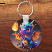 Sei ein Drache Schlüsselanhänger (Vorderseite)