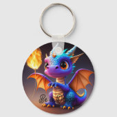 Sei ein Drache Schlüsselanhänger (Rückseite)