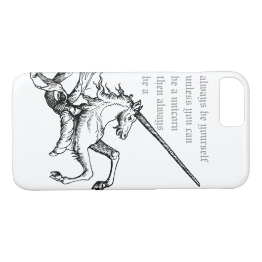 Sei ein Einhorn CC0228 iPhone 5 Fall Case-Mate iPhone Hülle (Rückseite (Horizontal))