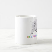 Sei ein Einhorn Kaffeetasse (Mittel)