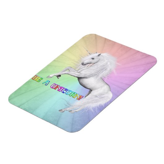 Sei ein Einhorn Magnet (Linke Seite)