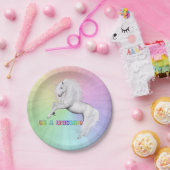Sei ein Einhorn Pappteller (Party)