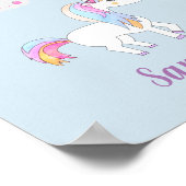 Sei ein Einhorn-Poster Poster (Ecke)