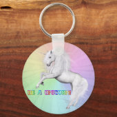 Sei ein Einhorn Schlüsselanhänger (Vorderseite)