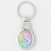 Sei ein Einhorn Schlüsselanhänger (Vorderseite)