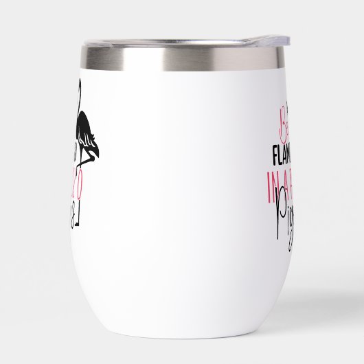 Sei ein Flamingo in einer Flock von Tauben-27308 (Links)