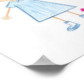 Sei ein Freund, kein Bulle | Anti-Bullying Awarene Poster (Ecke)