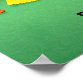 Sei ein Freund! Poster (Ecke)