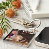 Sei ein Freund Schlüsselanhänger (Vorderseite rechts)