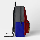 Sei ein guter Sport... Bedruckter Rucksack (Links)