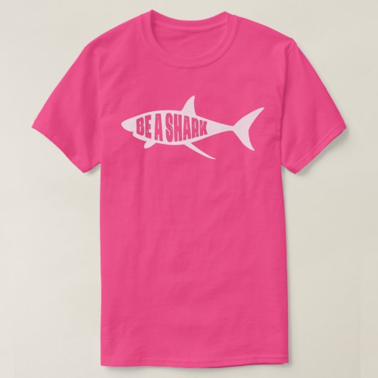 Sei ein Hai T-Shirt (Design vorne)