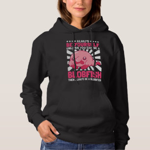 Sei ein Hummeltier, ein hässlicher Fisch Hoodie