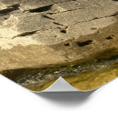 Sei ein Hund: Lass keine Hindernisse, die deinen W Poster (Ecke)