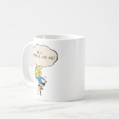 Sei ein Jitterbug wie ich! Tasse (Vorderseite Links)