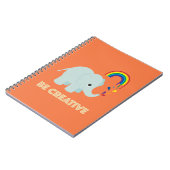 Sei ein kreatives Notebook Notizblock (Linke Seite)