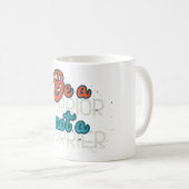 Sei ein Krieger, kein Grübler Kaffeetasse (VorderseiteRechts)