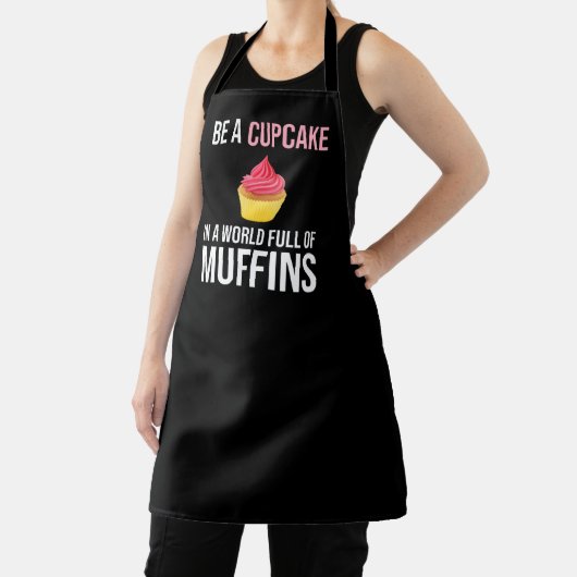 Sei ein Kuchen in einer Welt voller Muffins Schürze (InSitu)