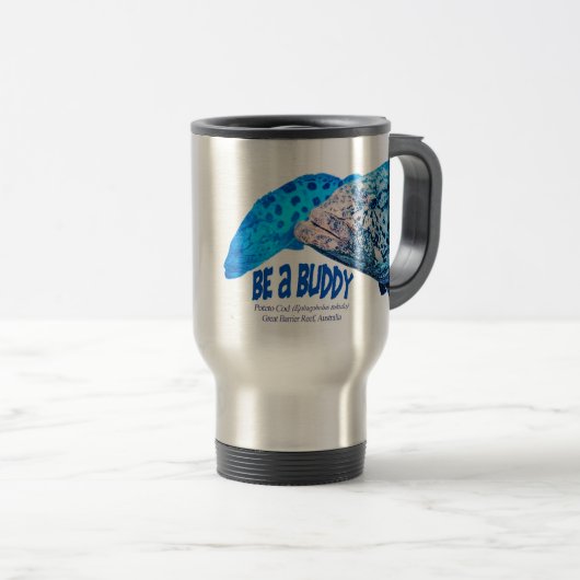 Sei ein Kumpel Reisebecher (VorderseiteRechts)