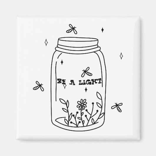 Sei ein leichtes Magnet (Vorne)