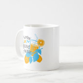 Sei ein Lemon oder mache Lemonade Ver 2 Kaffeetasse (Vorderseite Links)