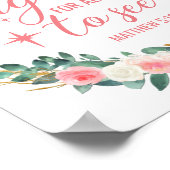 "Sei ein Licht für alle" Christlich/Bibelposte Poster (Ecke)