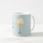 Sei ein Licht Kaffeetasse (VorderseiteRechts)