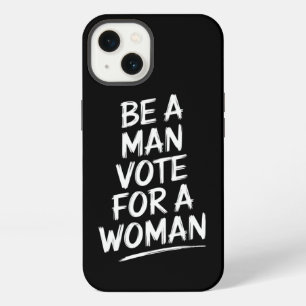 Sei ein Mann, stimme für eine FrauHarris 2024 Kama iPhone 13 Hülle
