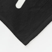 Sei ein Mann wählen für eine Frau - Harris 2024 -  Fleecedecke (Ecke)