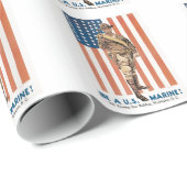 Sei ein Marine Geschenkpapier (Rolleneckpunkt)