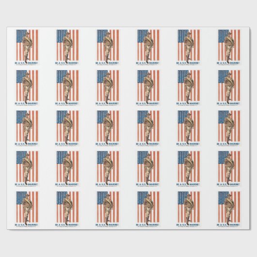 Sei ein Meer Geschenkpapier (Flach)