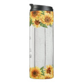 Sei ein mutiger, furchtloser Gott Thermosbecher (Nach rechts gedreht)