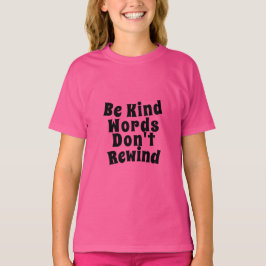 Sei ein netter Anti-Bullying-T - Shirt