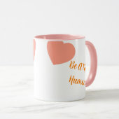 Sei ein netter Mensch - Kaffee-Tasse Tasse (VorderseiteRechts)